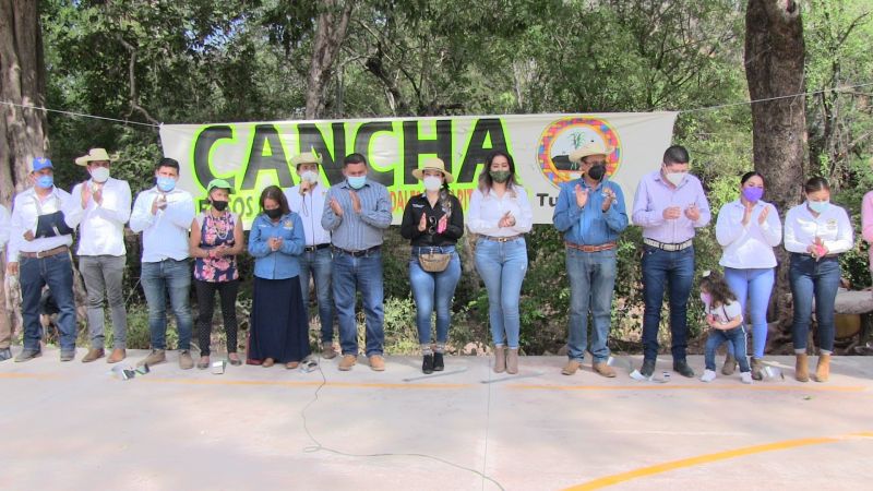 INAUGURACIÓN DE CANCHA DE USOS MÚLTIPLES