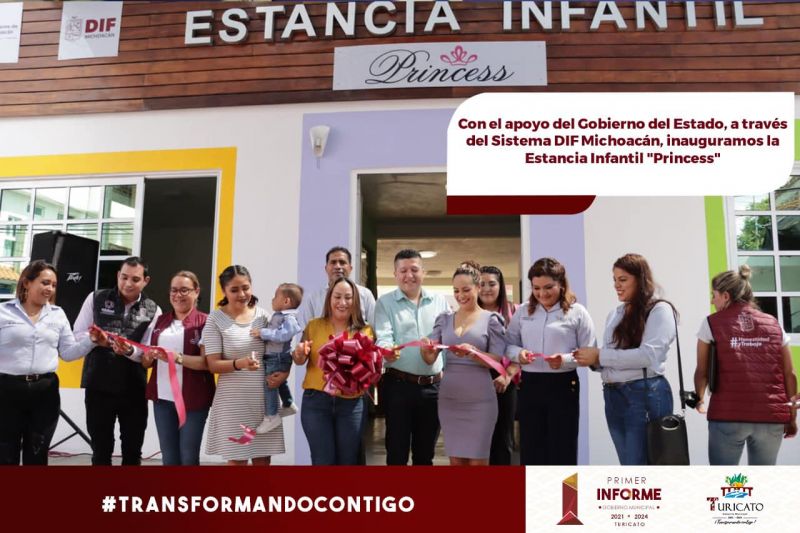 Estancia Infantil "Princess en la Tenencia de Puruarán."